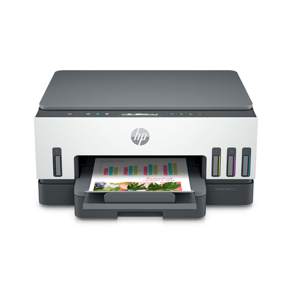 Impresora HP Multifuncional Smart Tank 720 Blanca