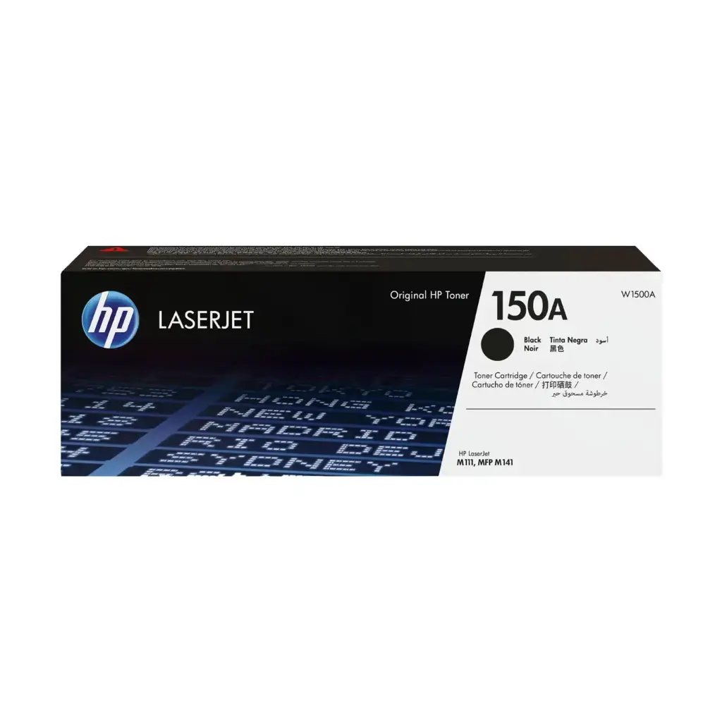 Cartucho Original De Tóner Hp 150A Negro, 975 Páginas