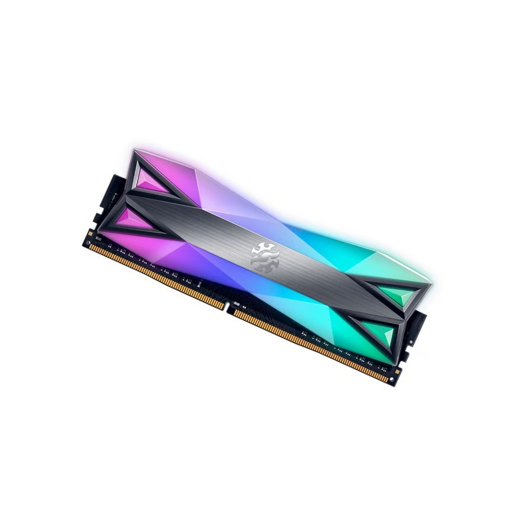 Memoria Gamer Para PC XPG ADATA SPECTRIX D60G DDR4 RGB 8GB 3.200 MHz Gris
