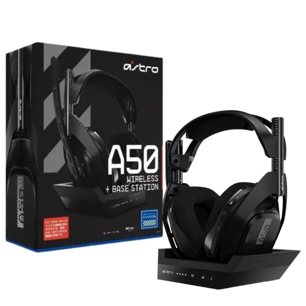 Estación Base Más Diadema Inalámbrica Logitech Astro A50 HEADSET PS4/PC
