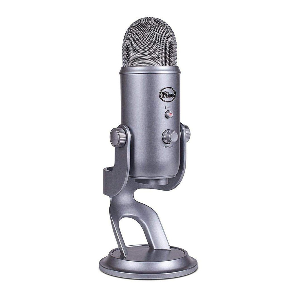 Micrófono Logitech Yeti X Profesional USB - Platinum