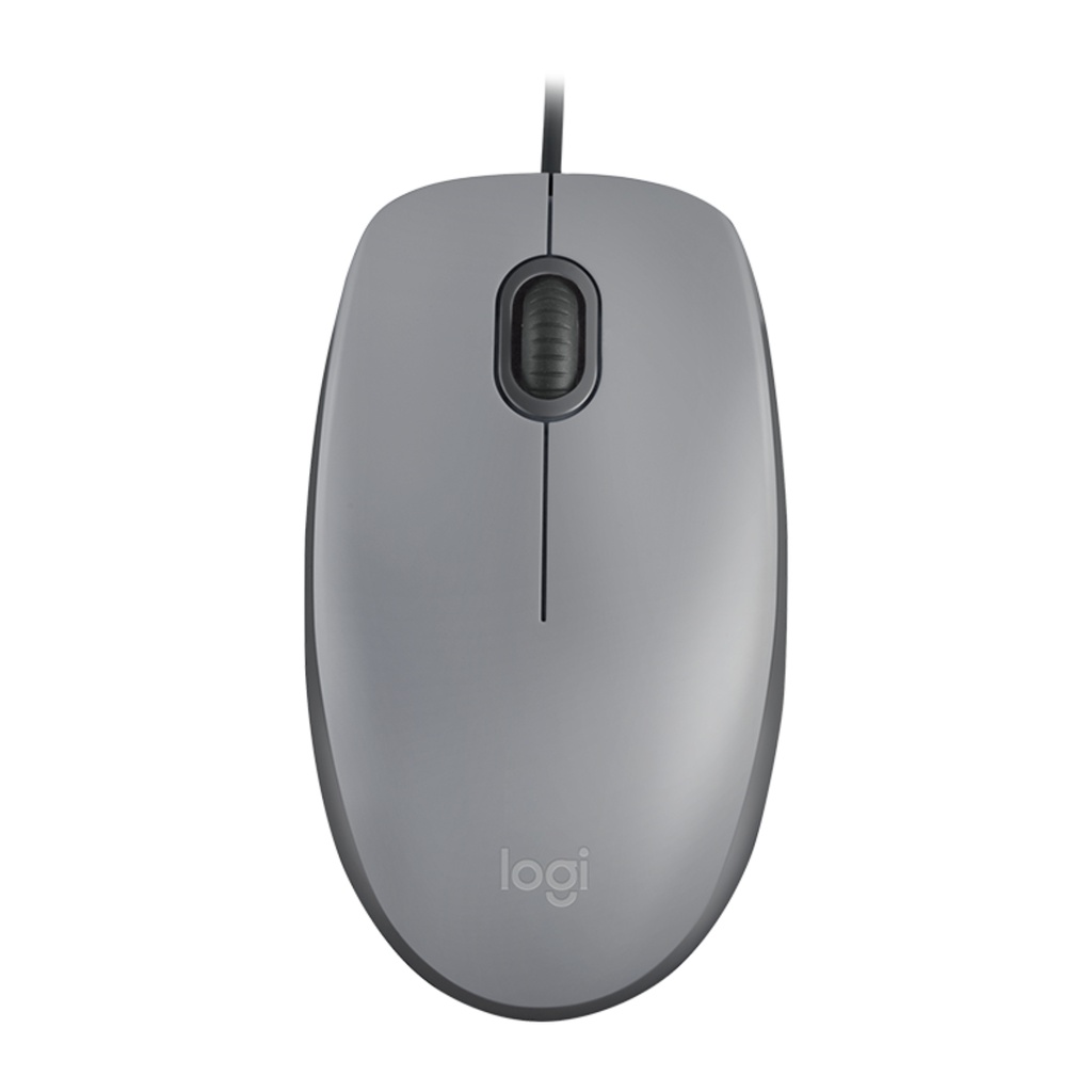 Mouse USB Logitech Gris M110 Silent 90% Más Silencioso