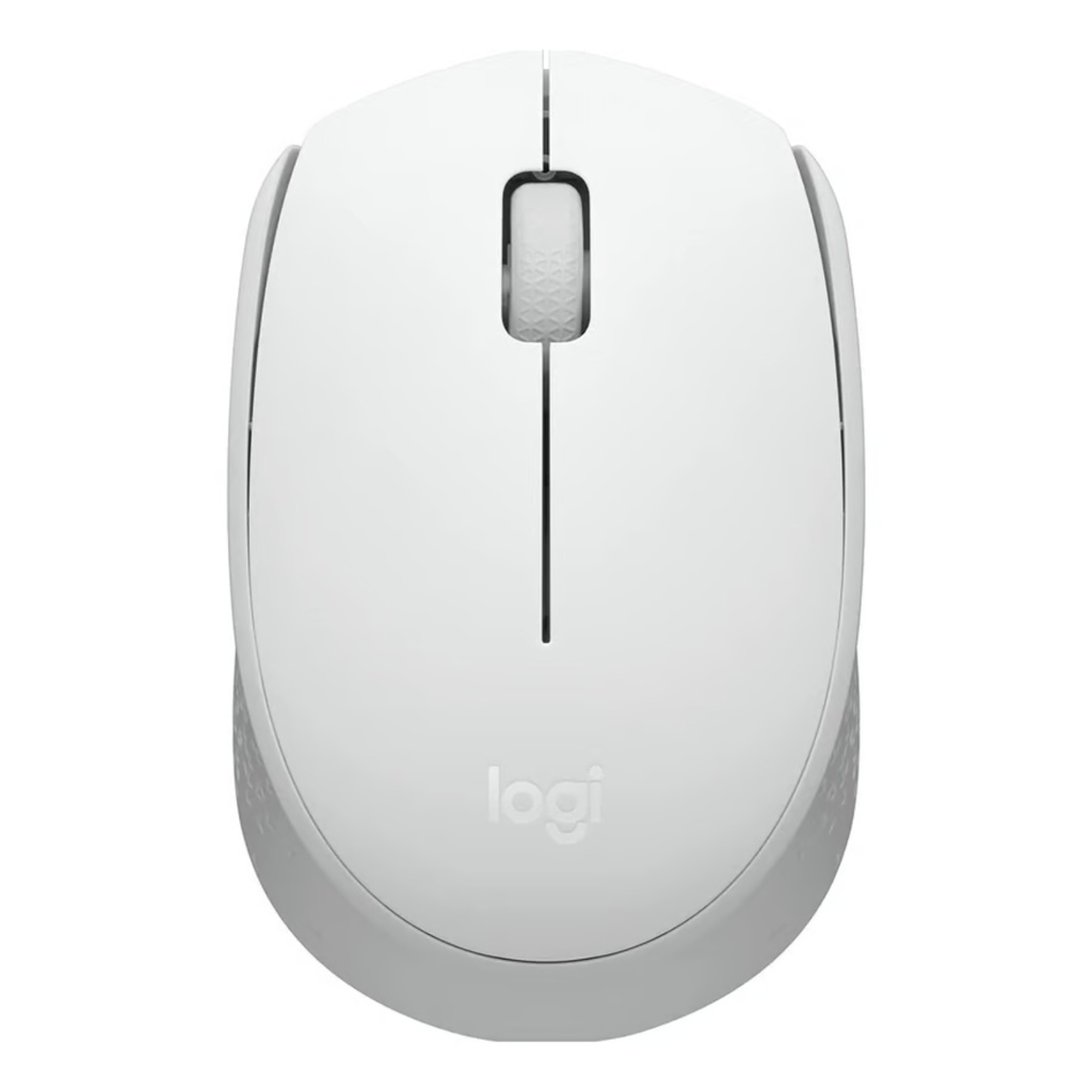 Mouse Inalámbrico Logitech Blanco M170 Cómodo y Portátil