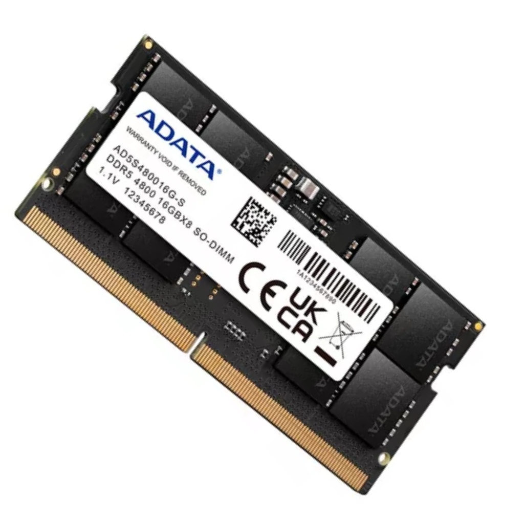 Memoria RAM Para Portátil ADATA 16GB DDR5 4800 Mt/s
