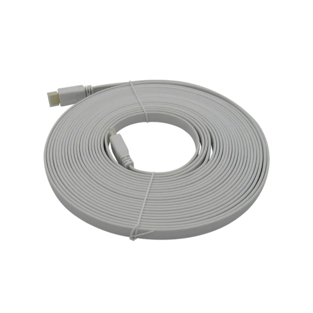 Cable HDMI XUE 4K 2160p V2.0 10m ARC 18Gbps 19+1 Blanco