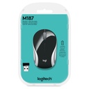 Mini Mouse Inalámbrico Logitech M187 LAT- - Negro