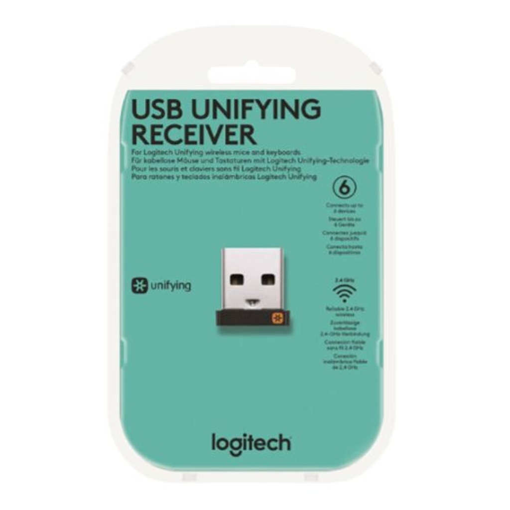 Receptor USB Logitech Unifying Receiver Para Mouse Y Teclado 