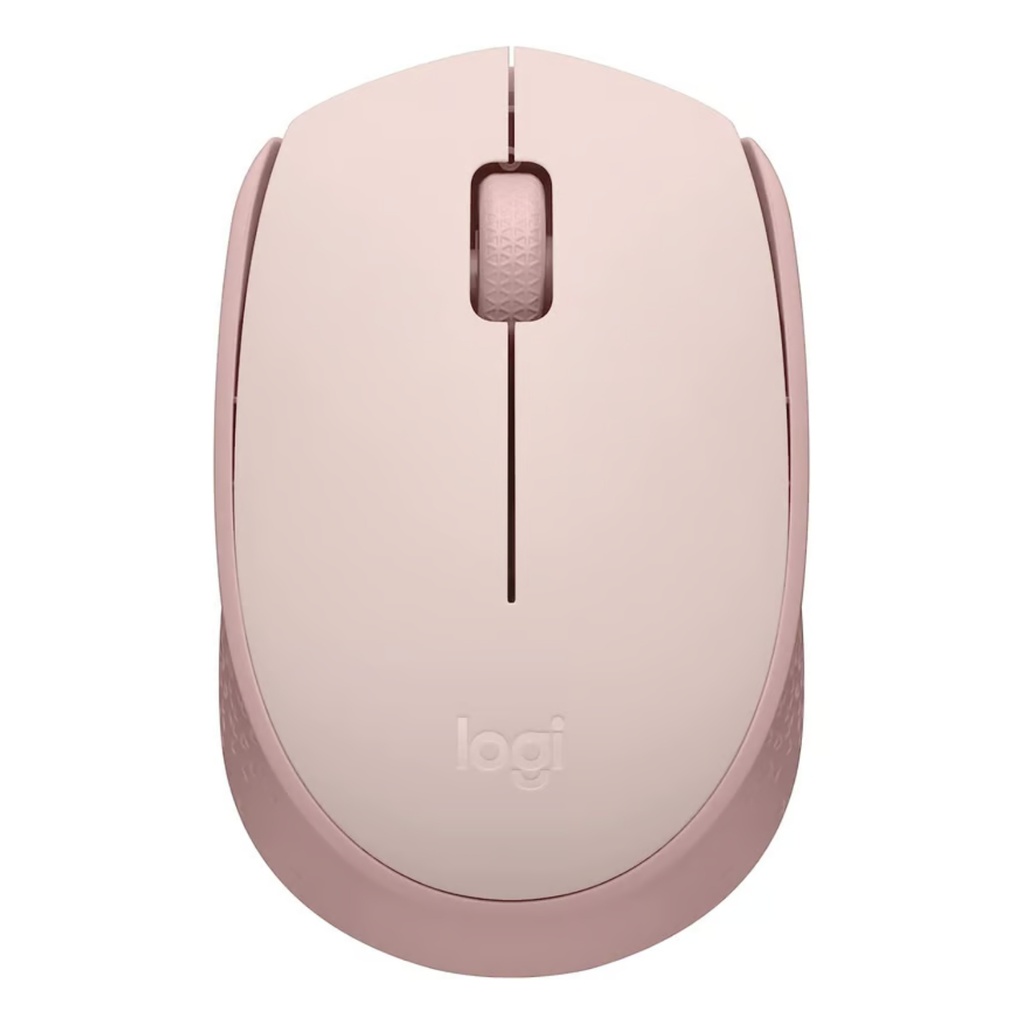 Mouse Inalámbrico Logitech Rosa M170 Cómodo y Portátil