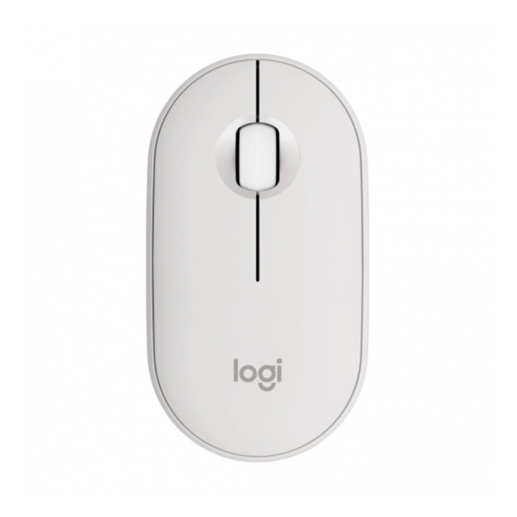 Mouse Inalámbrico Logitech Blanco Pebble M350