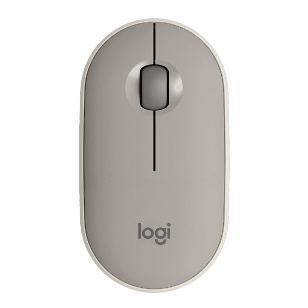 Mouse Inalámbrico Logitech Gris Claro Pebble M350