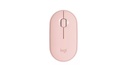 Mouse Inalámbrico Logitech Rosa Pebble M350
