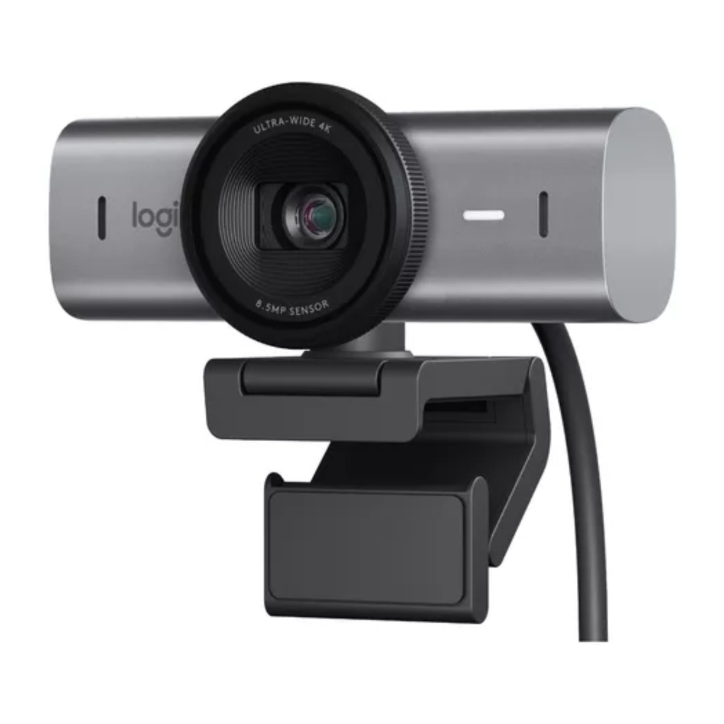 Cámara Web Logitech Negro Grafito MX Brio Ultra HD 4K
