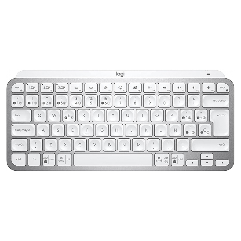 Teclado Inalámbrico Logitech Gris MX Keys Mini