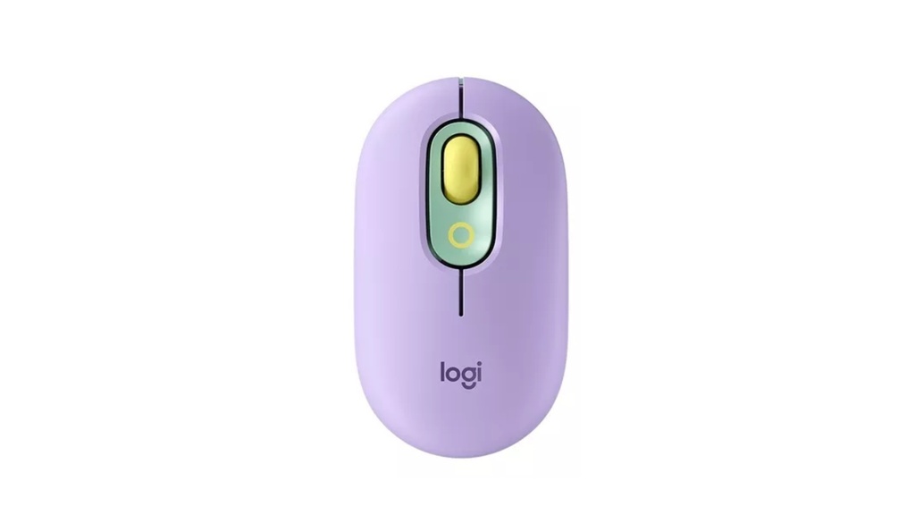 Mouse Pop Logitech Mint Daydream con Emojis