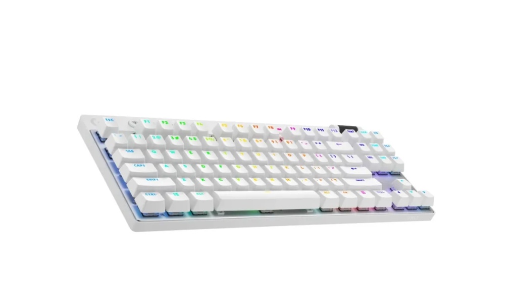 Teclado Logitech Blanco Pro X TKL Lightspeed US