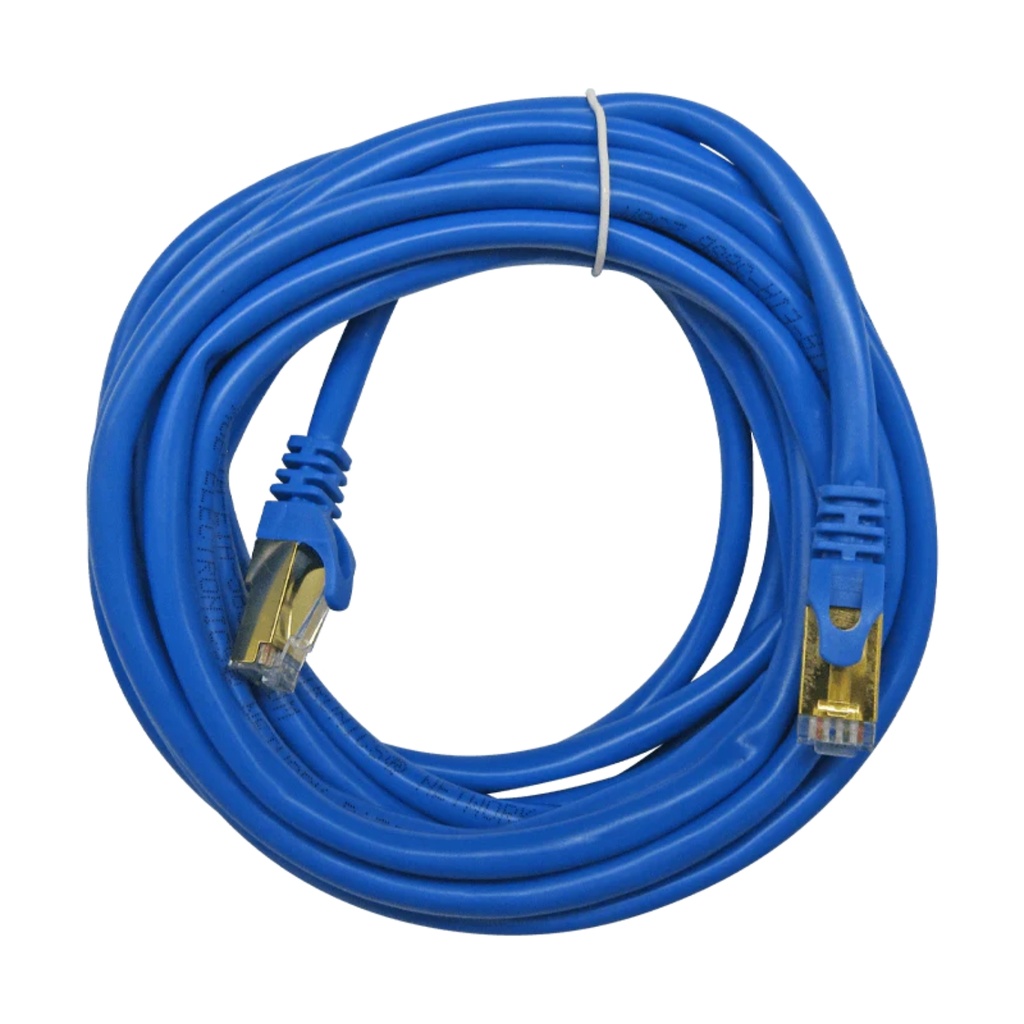Cable XUE Patchcord UTP CAT6E 5M 26AWG CCA 80% PVC Azul