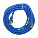 Cable XUE Patchcord UTP CAT6E 5M 26AWG CCA 80% PVC Azul