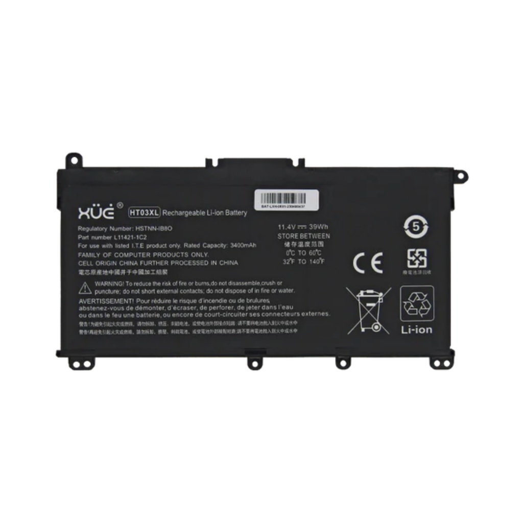 Batería XUE Para Portátil HP 240/250 G9 255 G8/G9 11.4V 4150mAh