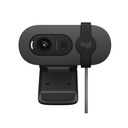 Cámara Web Logitech Brio 100 Grafito Full Hd 1080P Negro