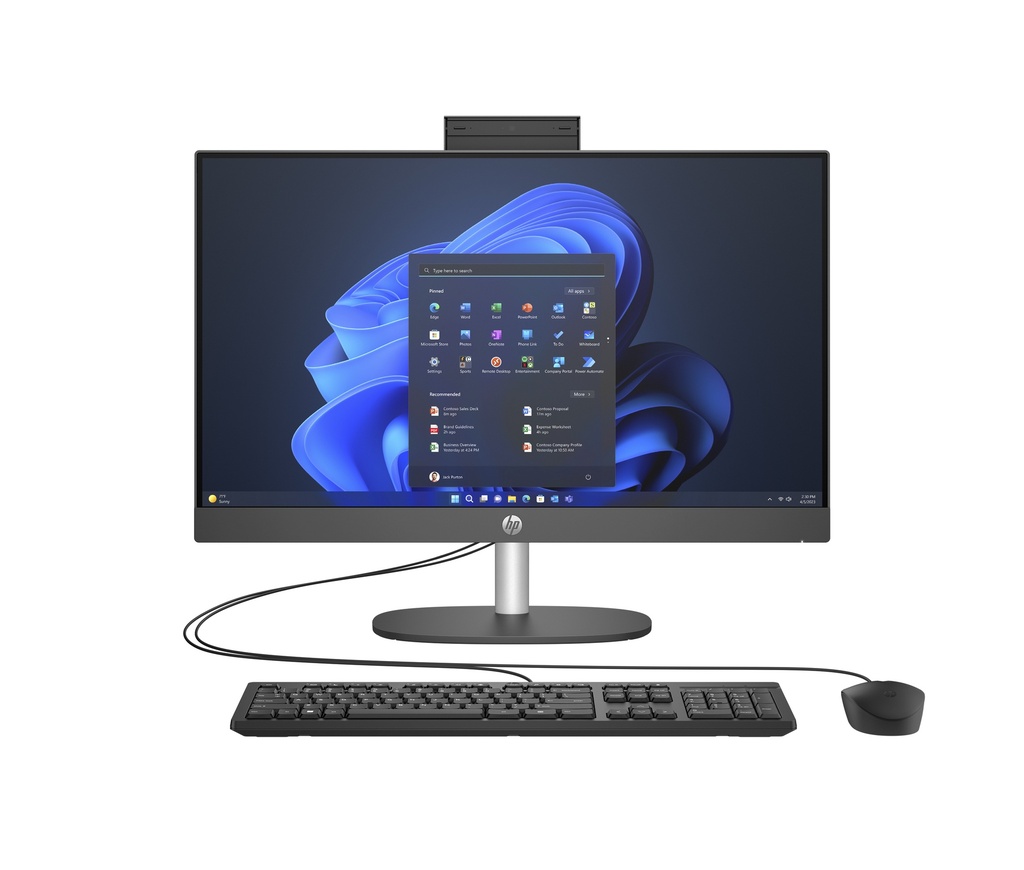 Computador Hp Todo en uno 240 G10 Intel Core i5-1335U RAM 8GB SSD 512GB W11 Pro Negro
