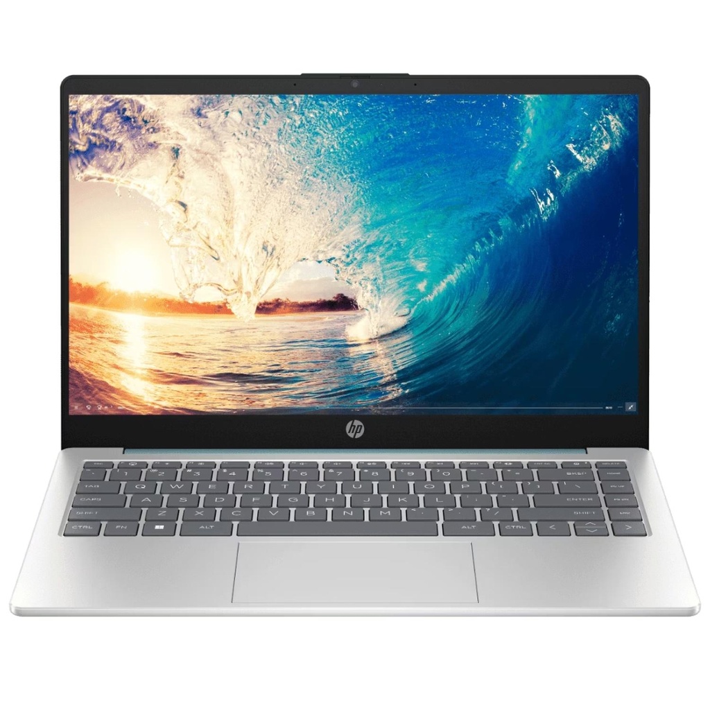 Portátil HP 14em0001la Gris, AMD Ryzen 3-7320u, 256GB SSD 8GB RAM, Windows 11