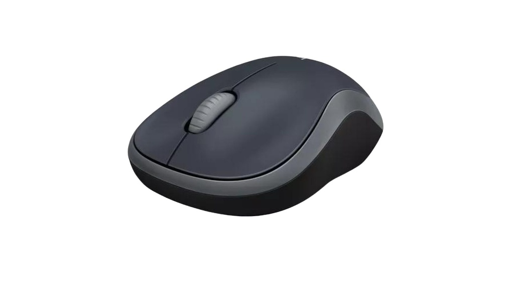 Mouse Logitech M185 Inalambrico Negro-Gris
