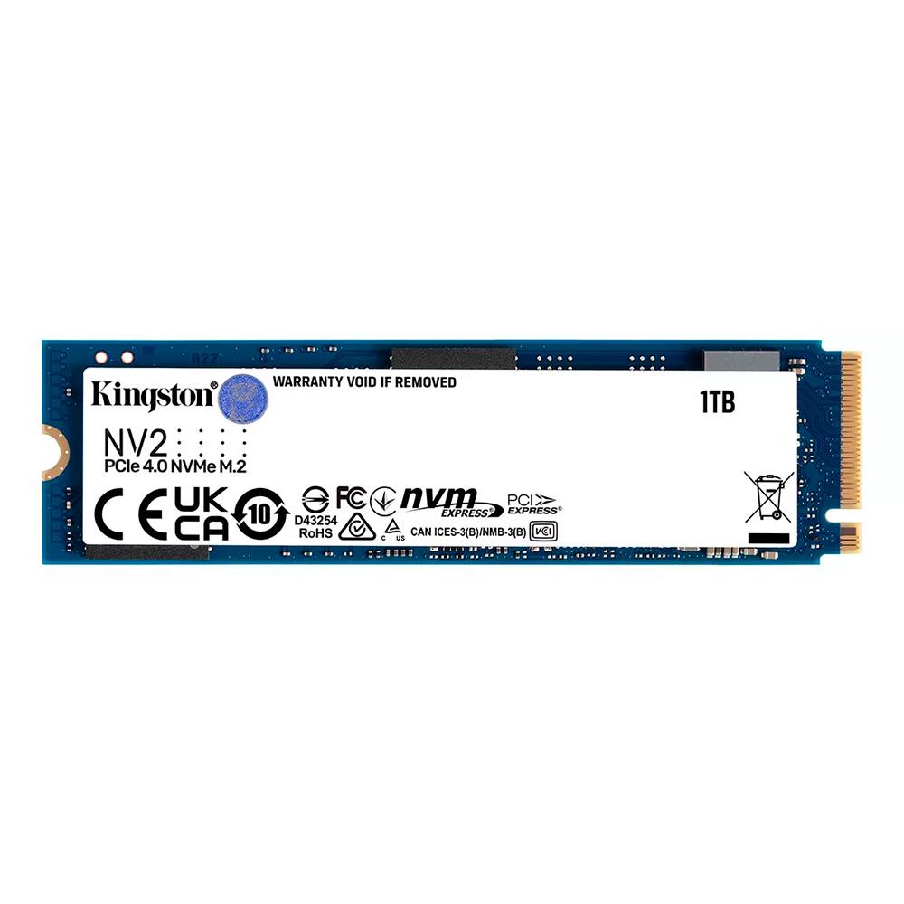 Unidad De Estado Sólido SSD Kingston NV2 1 Tb M.2 PCIe NVMe