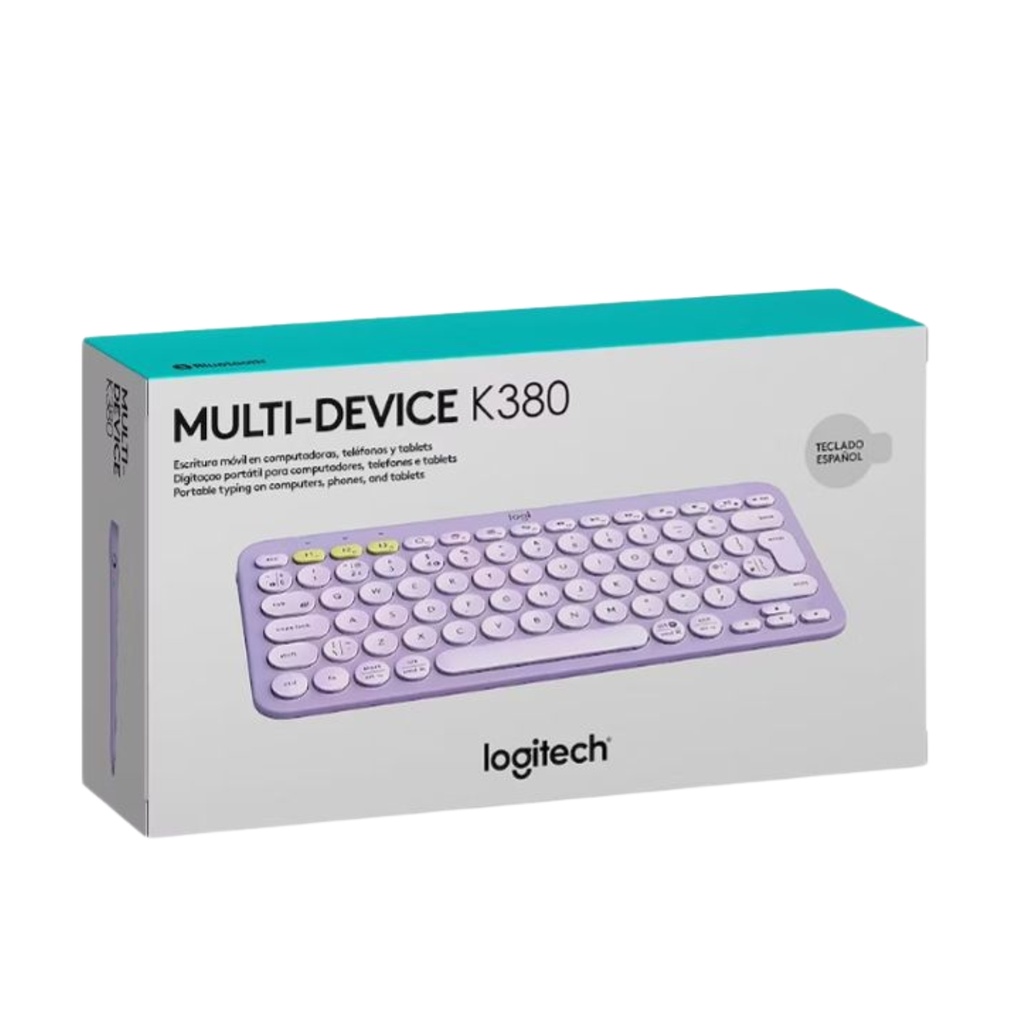 Teclado LOGITECH K380 - Lavanda