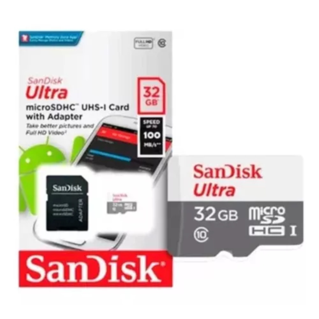 Memoria Micro SD Sandisk Ultra Class10-32Gb