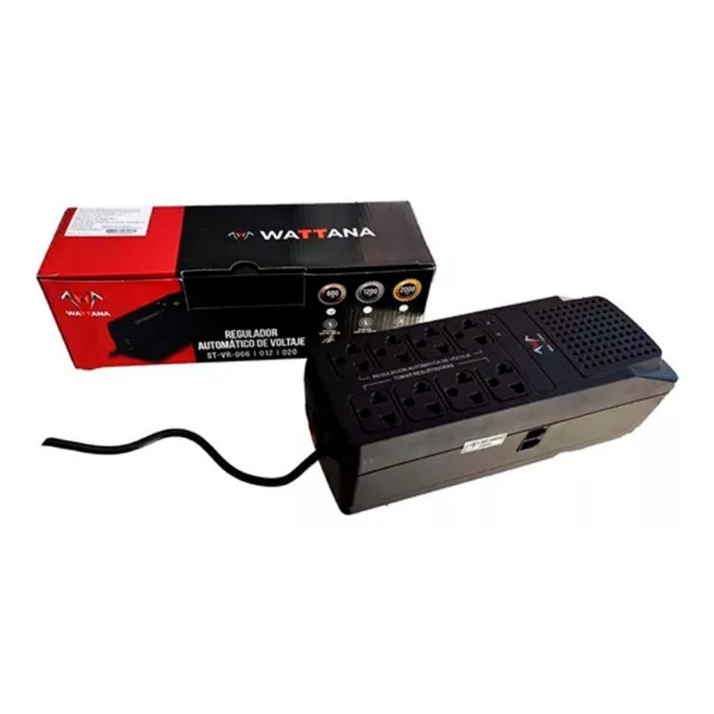 Regulador De Voltaje Wattana 2000VA/1000W
