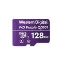 Memoria Micro SD Western Digital Púrpura128 GB
