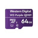 Memoria Micro SD Western Digital Púrpura 64 GB