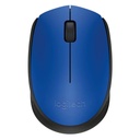 Mouse Inalámbrico Logitech M170 Azul con Conexión USB