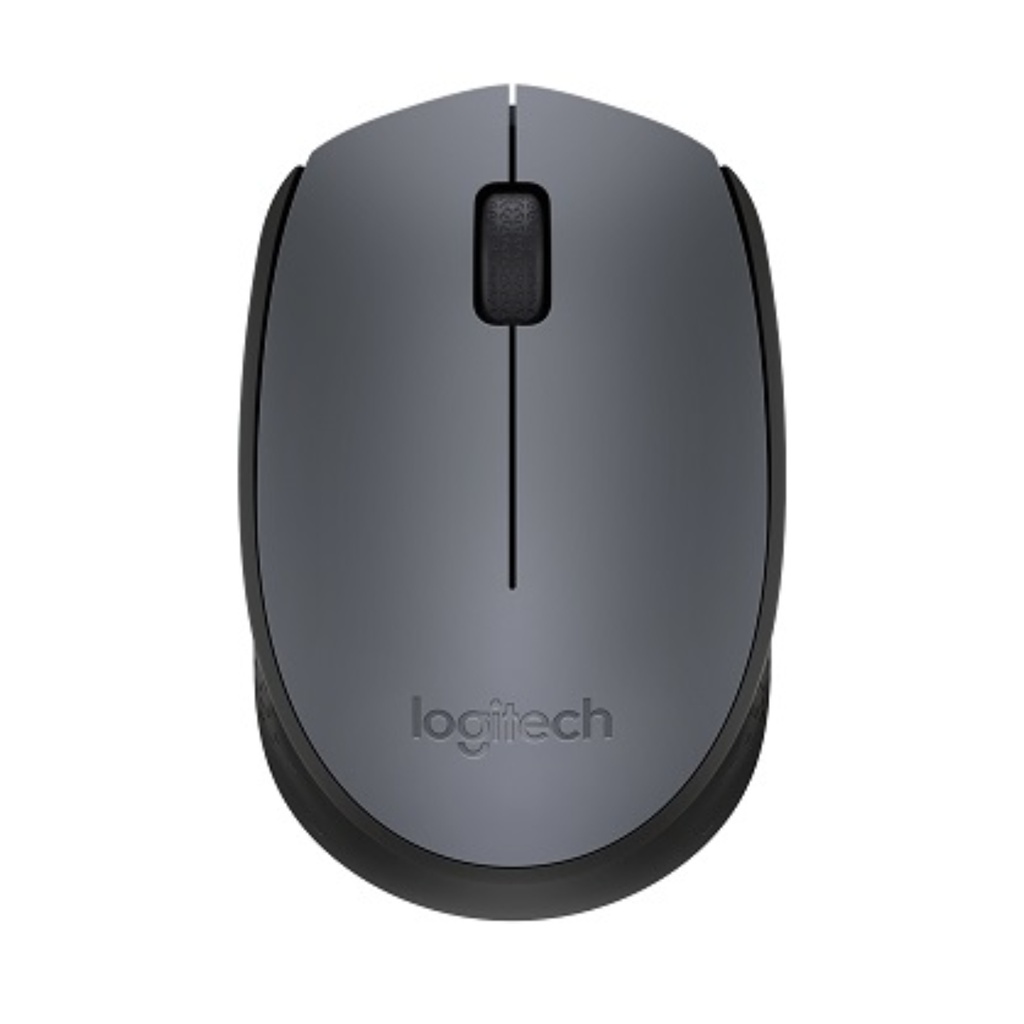 Mouse Inalámbrico Logitech M170 Gris con Conexión USB