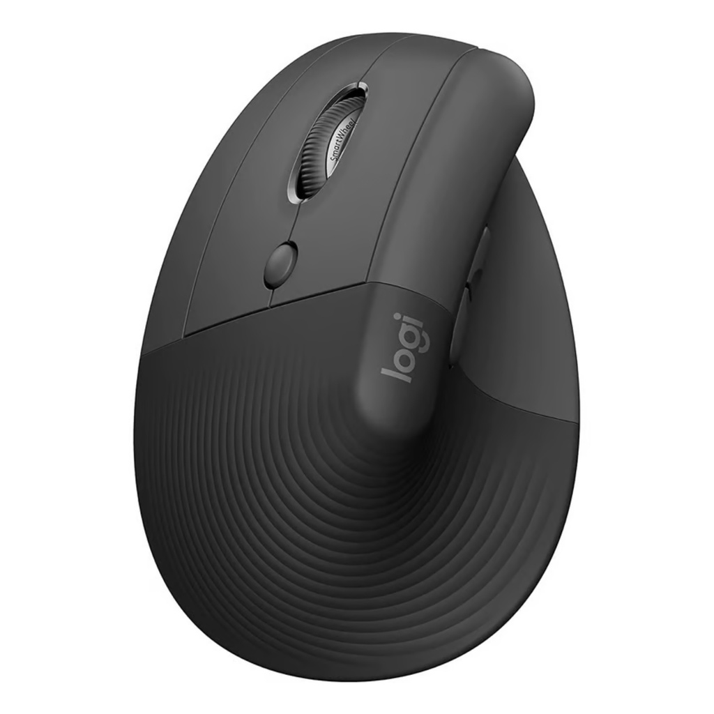 Mouse Vertical Ergonómico Logitech Lift para Mano Izquierda