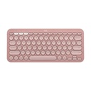 Teclado LOGITECH K380 Pebble Keys Rosado