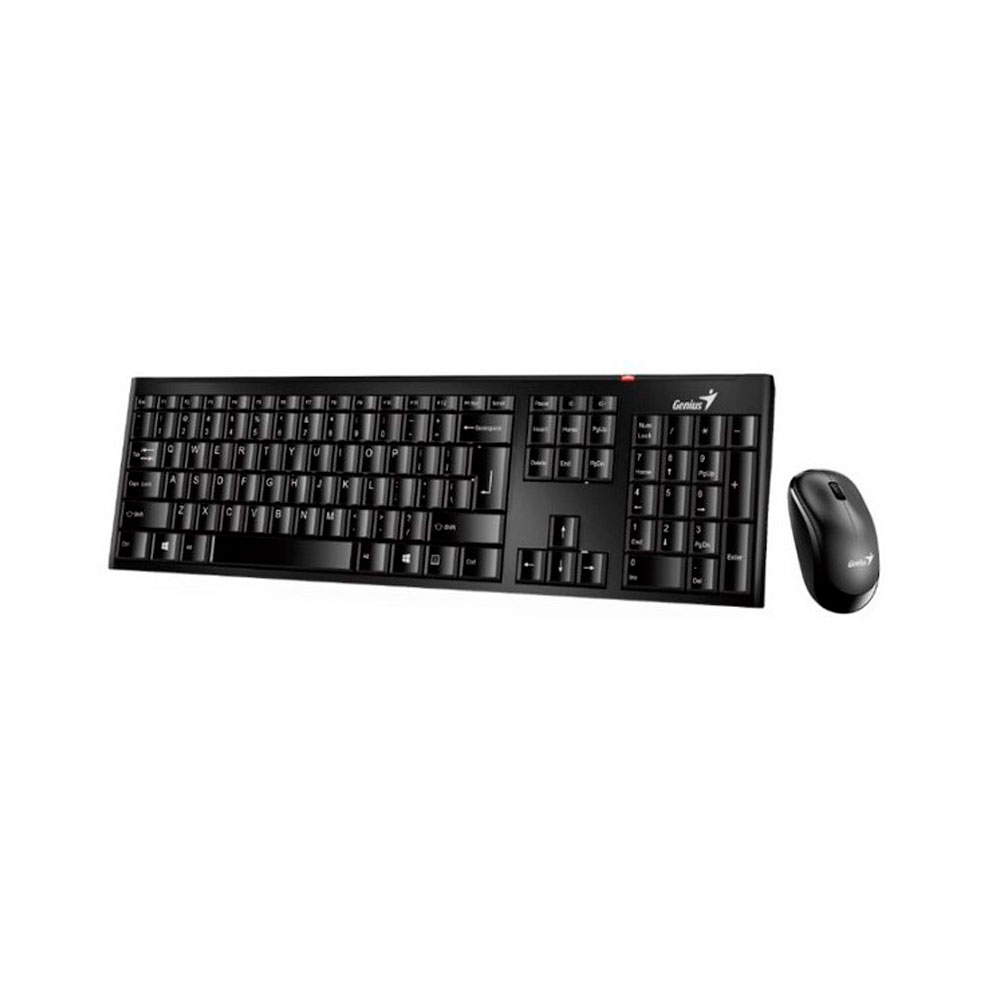 Combo Teclado Genius + Mouse Inalambrico SlimStar 8000SE - Negro