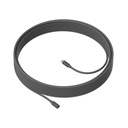 Cable Logitech MeetUp 10 m para Micrófono de Expansión