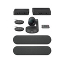 Cámara Web Logitech Rally Plus con Accesorios