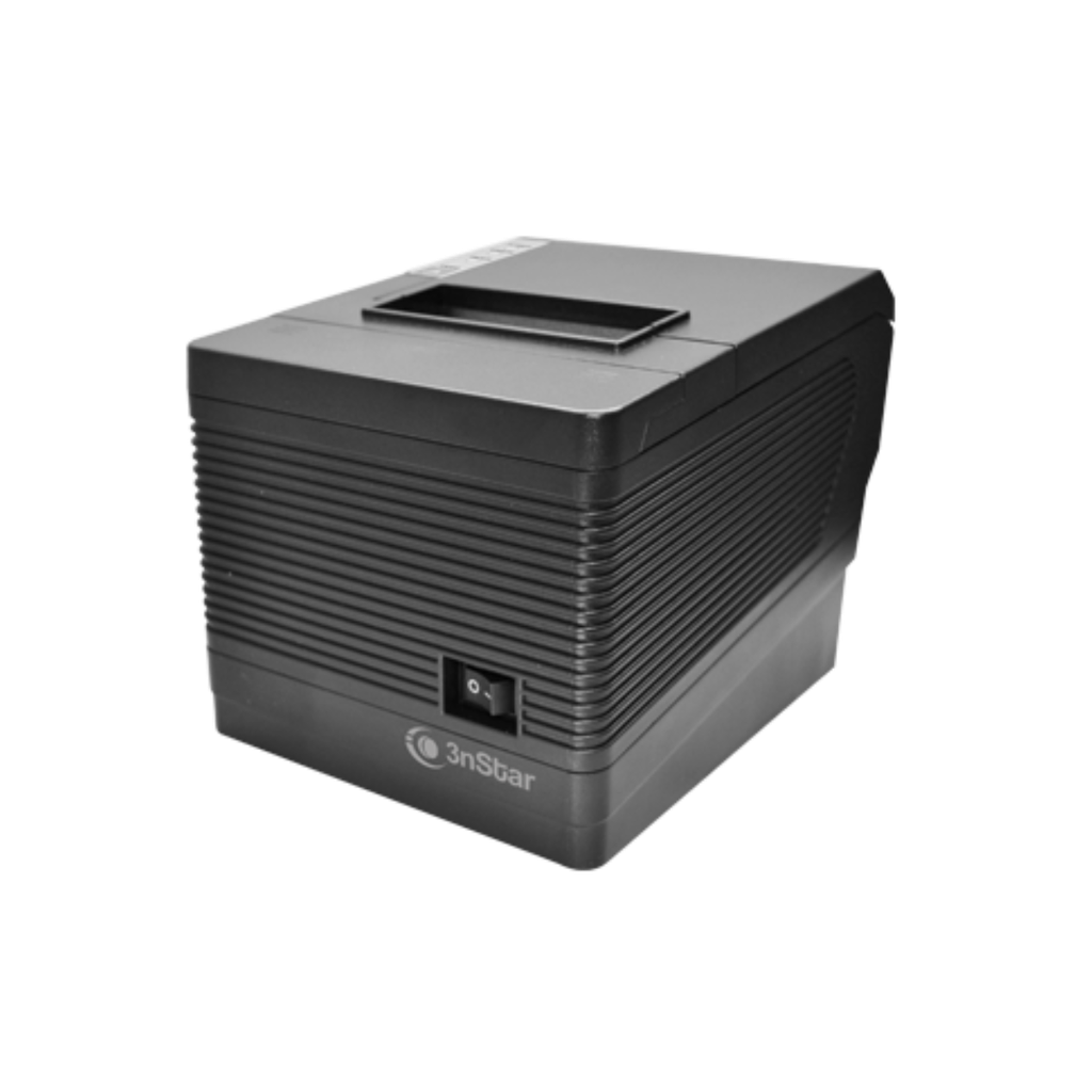Impresora 3NStart RPT008 Térmica Directa De Recibos De 80mm (3") 260MM/S, Ethernet, USB, Serial Color Negro 