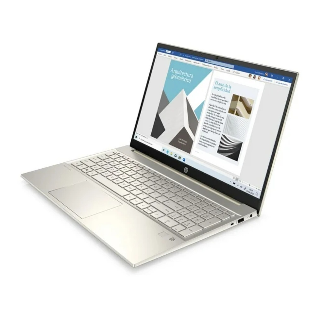Portatil HP 15-FC0012LA Dorado Cálido, 15.6" Full HD, AMD Ryzen 7-7730U, 16GB RAM y 512GB SSD, FreeDOS 3.0 