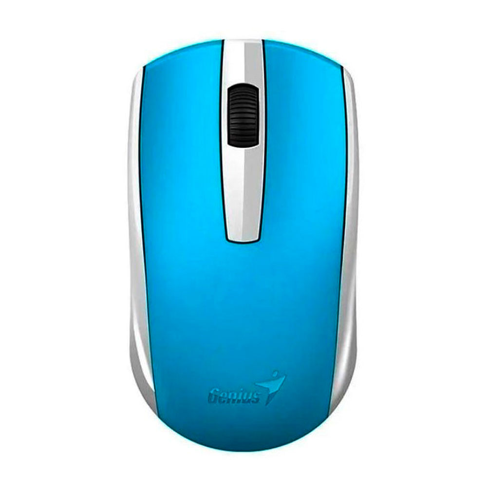 Mouse inalámbrico recargable Genius ECO-8100 azul