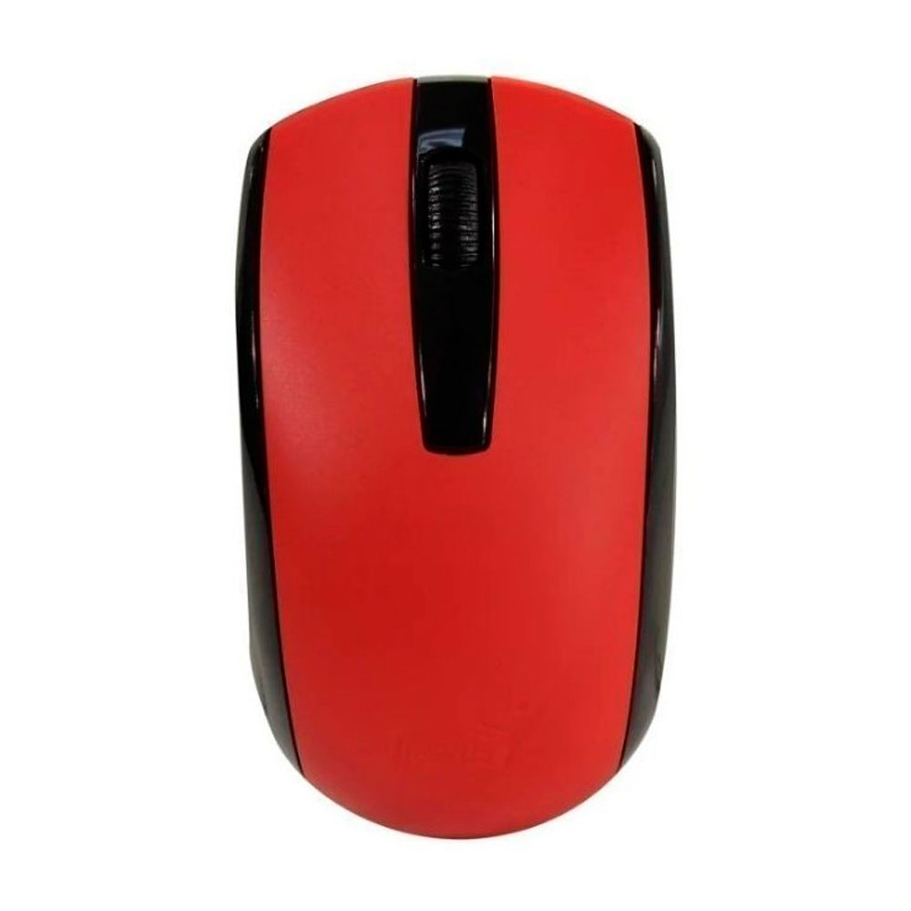 Mouse Genius Eco-8100 Inalámbrico Rojo