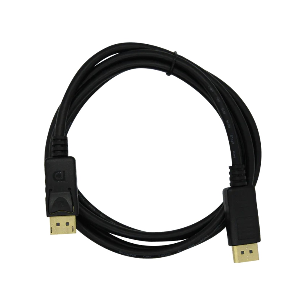 Cable XUE Displayport a Displayport 1.8M V1.2 4K AWG32 Garantia 1 Año -Negro