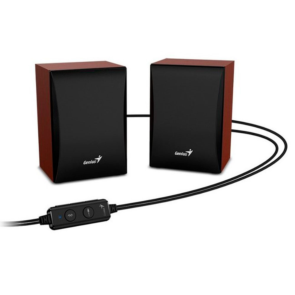 Parlante Altavoz Bluetooth Jack Genius Sp-hf380bt Madera