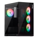 Chasis Gamer XPG ADATA INVADER X MT Negro Con 2 Vidrios Templados
