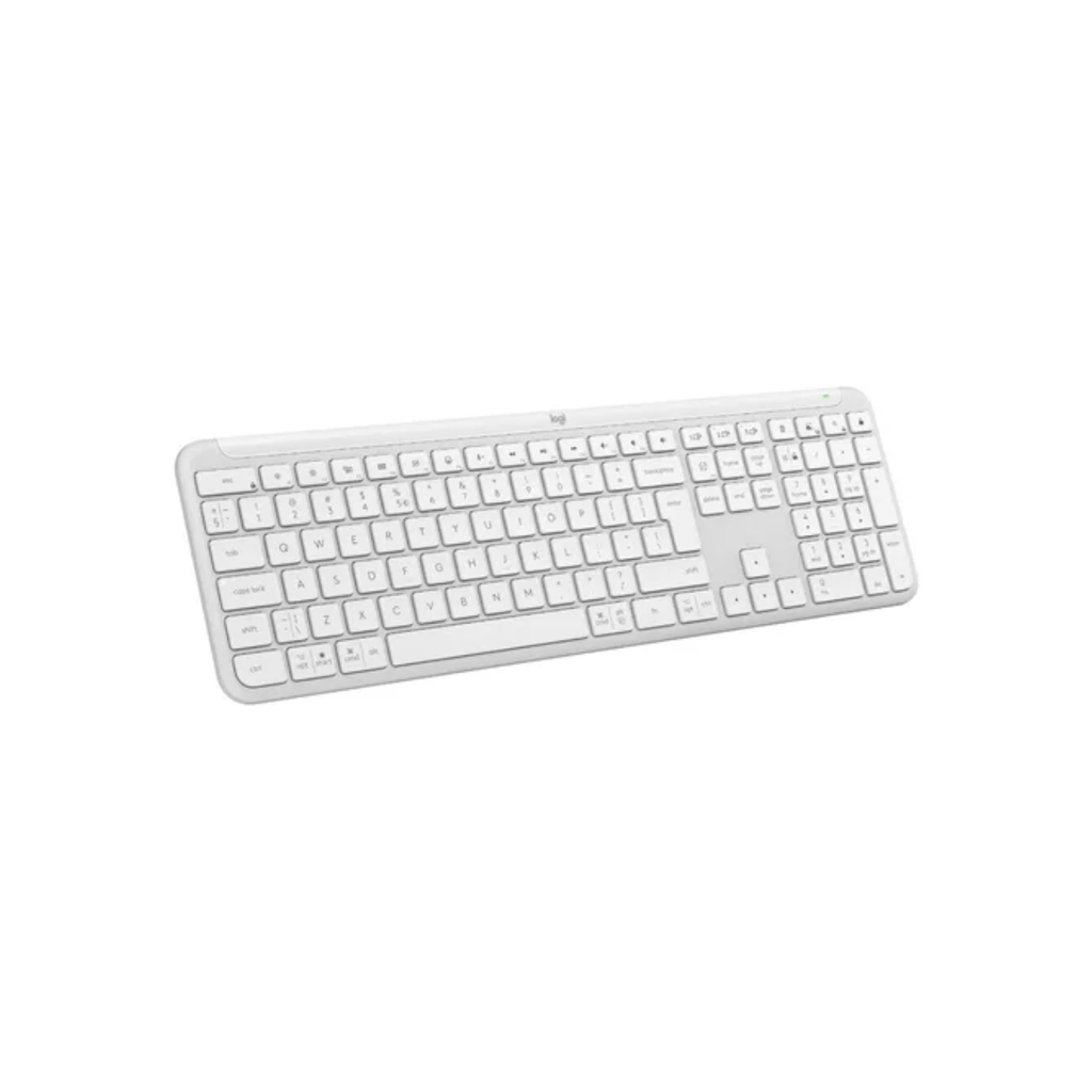 Teclado Logitech K950 Signature Slim Bluetooth-Inalambrico Blanco