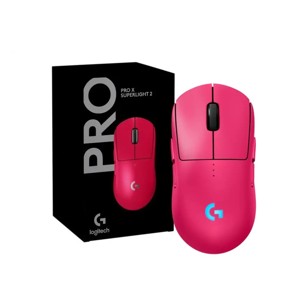 Mouse Inalámbrico Gamer Logitech G Pro 2 Magenta