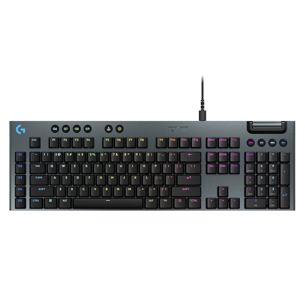 Teclado Mecánico Logitech G915X Gaming Con Bluetooth Color Negro