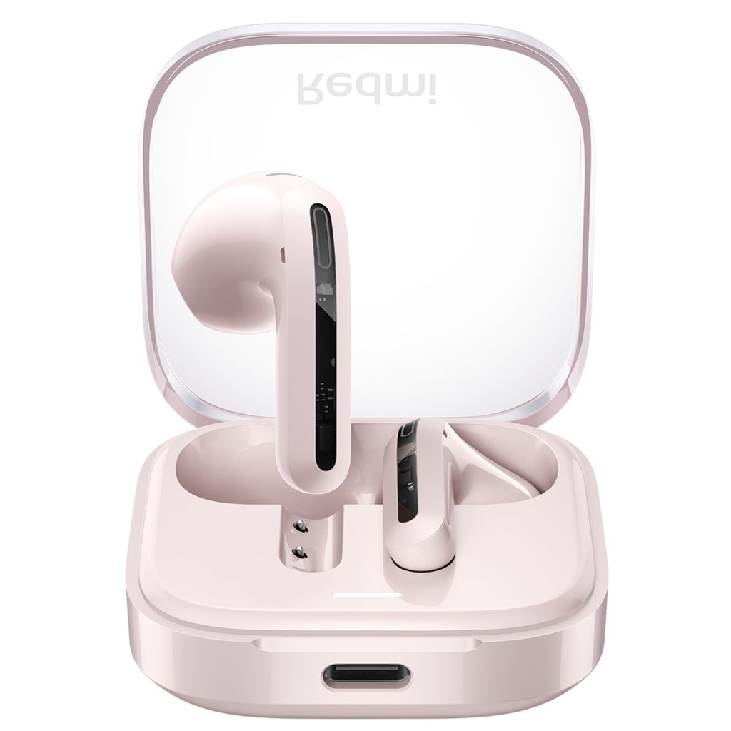 Audífonos Xiaomi Redmi Buds 6 Active - Rosa Transparente
